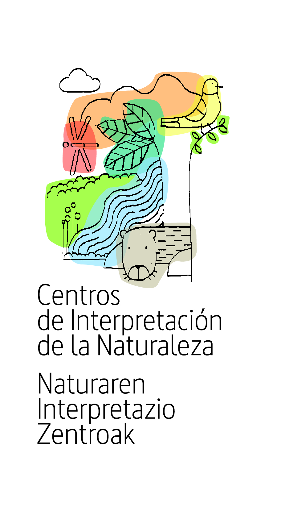Logotipo de los Centros de Interpretación de la Naturaleza